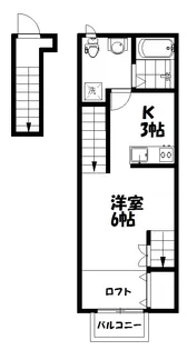 DJひたち野II【2階】の間取り