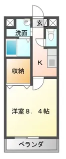 サテライトII【1階】の間取り
