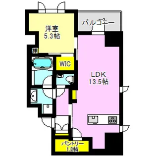 クレアシオンあら町【11階】の間取り