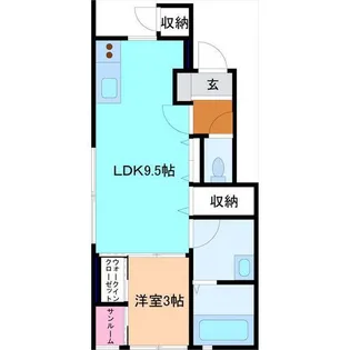 LiVALL(リヴォール)【1階】の間取り