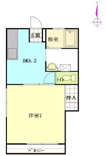 和田の家ポラリス【2階】の間取り