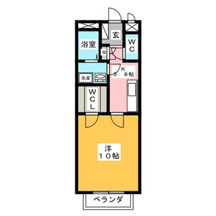 alveare【1階】の間取り
