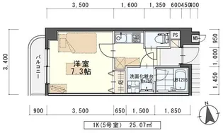 Bleu Ciel(ブルーシエル)【2階】の間取り