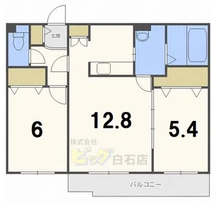 セントポーリアエール【2階】の間取り