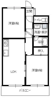 高貴ビル【6階】の間取り