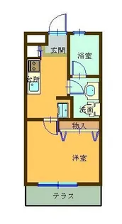 プランドール・HANA【1階】の間取り