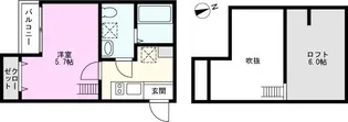アーバネックス東川口【1階】の間取り