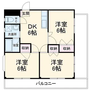 メゾングランテージ【2階】の間取り