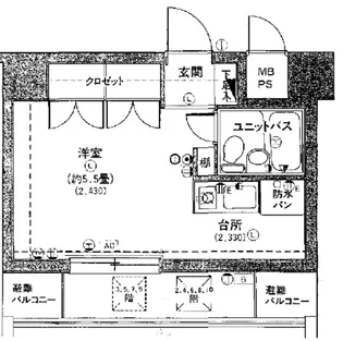 ストークプラザ駒込【6階】の間取り