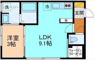 サン・ステージ今泉A棟【2階】の間取り