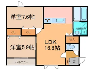 OWL(アウル)II【1階】の間取り
