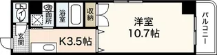 ヴィブレ大須【7階】の間取り