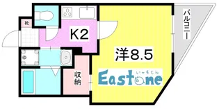 Mz鴨池II【5階】の間取り