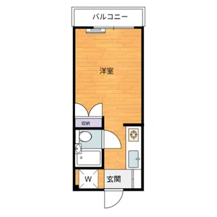 ヒルズハイム【2階】の間取り