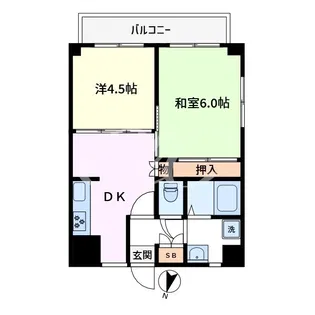リムジェールピエス【5階】の間取り