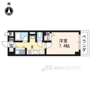 AKATSUKI2【3階】の間取り