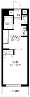 ガーデンプレイス市ヶ谷【2階】の間取り