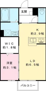プリーストリー【1階】の間取り