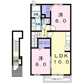 you・shining【2階】の間取り