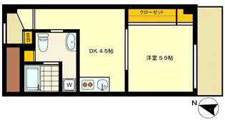 東京都港区元麻布2【マンション】の間取り