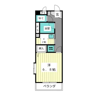 ラフォーレ司【1階】の間取り