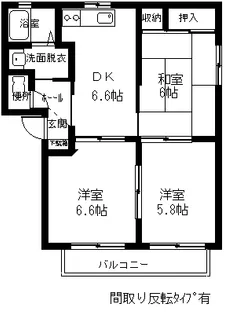 シャーメゾンS A【1階】の間取り