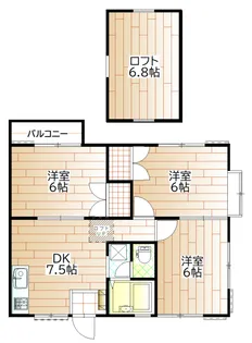 コンフォートビレッジ【2階】の間取り