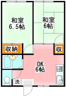 山本コーポ【1階】の間取り