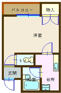 笹兵衛ビル【3階】の間取り