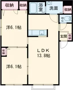 REMAGE E【2階】の間取り