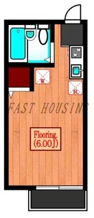 東京都世田谷区大原1【アパート】の間取り