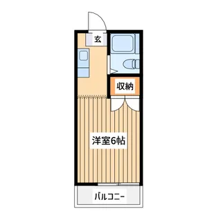 東京都八王子市上野町【マンション】の間取り