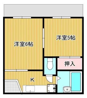 メゾン ブランシュ【1階】の間取り