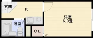 コンフォート本町【2階】の間取り