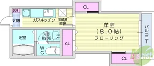 ルピシアS【1階】の間取り