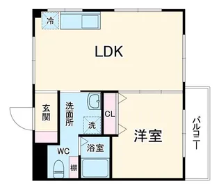 神奈川県相模原市中央区淵野辺本町3【マンション】の間取り