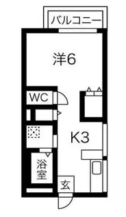 メゾン高槻【2階】の間取り