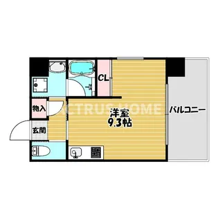 大阪府大阪市阿倍野区昭和町3【マンション】の間取り