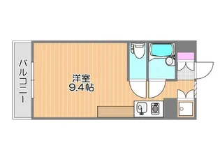 アクティブイン高島【2階】の間取り
