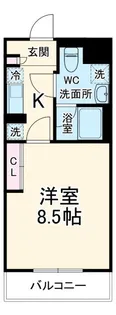 神奈川県平塚市明石町【マンション】の間取り