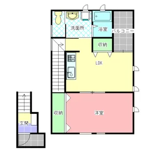 Terra di Cotton【2階】の間取り