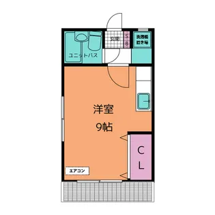 第4小野荘【1階】の間取り