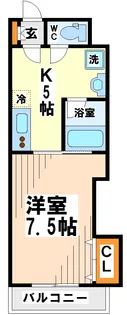 サンパラッツオ伍番館 当社管理物件【1階】の間取り