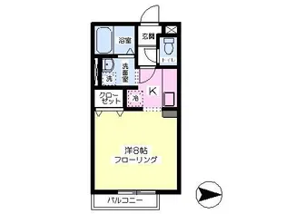 ルースト・256【2階】の間取り