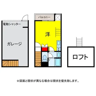 SKガレジオ野毛平IIIの間取り