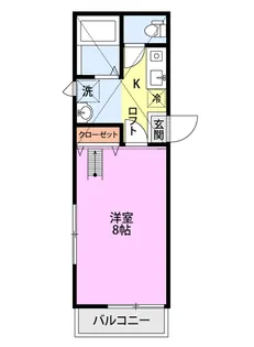 サンハイム弘和【2階】の間取り