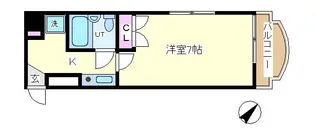 ソワレ・ド・ミノベ鶴見中央ビル【3階】の間取り