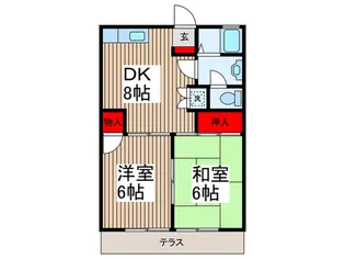 センティア山崎の間取り