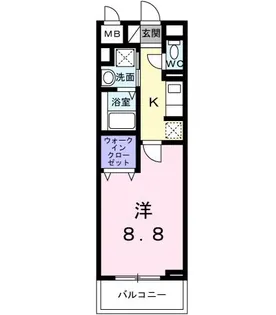 東京都練馬区大泉町2【マンション】の間取り