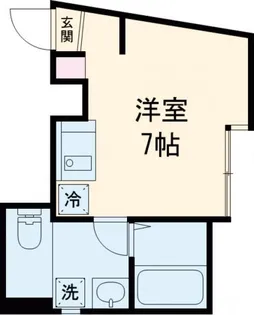ハナテラス竹ノ塚【1階】の間取り